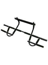 Steel Push-Up Bars Set with Soft Sponge Grips – Black
